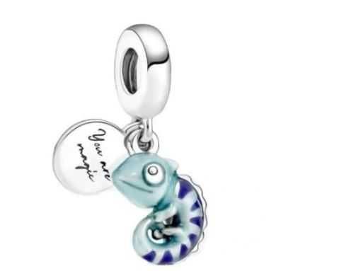 Charms Zawieszka Kameleon pandora srebro 925