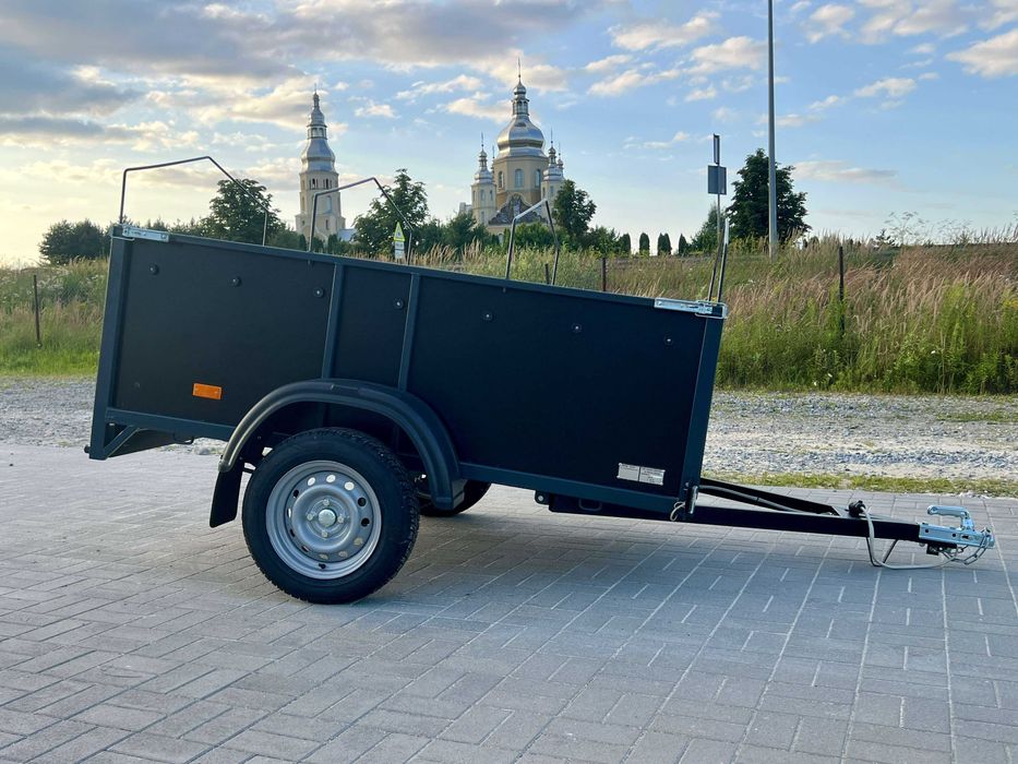 Прицеп до легкового авто ПАЛИЧ 2мх 1,2м борт 60 см одновісний фанера