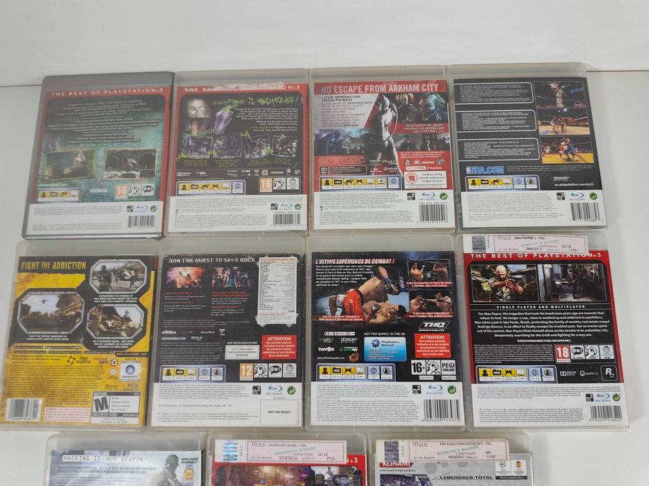 Lote Jogos Playstation 3 PS3