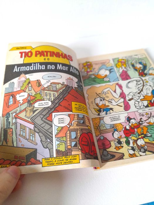 Livro Revista BD Disney Tio Patinhas Número 235 Coleção Antiga Vintage