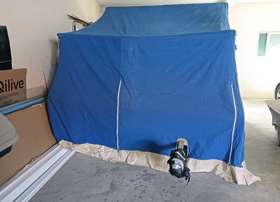 Atrelado-Tenda de Campismo – Pronto a Circular e Acampar