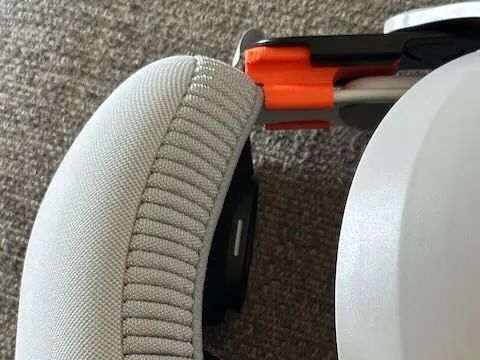 Adaptador para Apple Vision Pro com Rails M2 e corte