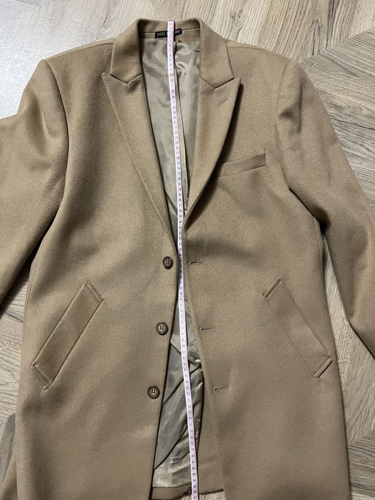 Пальто чоловіче (80% шерсть, 20% поліестер)