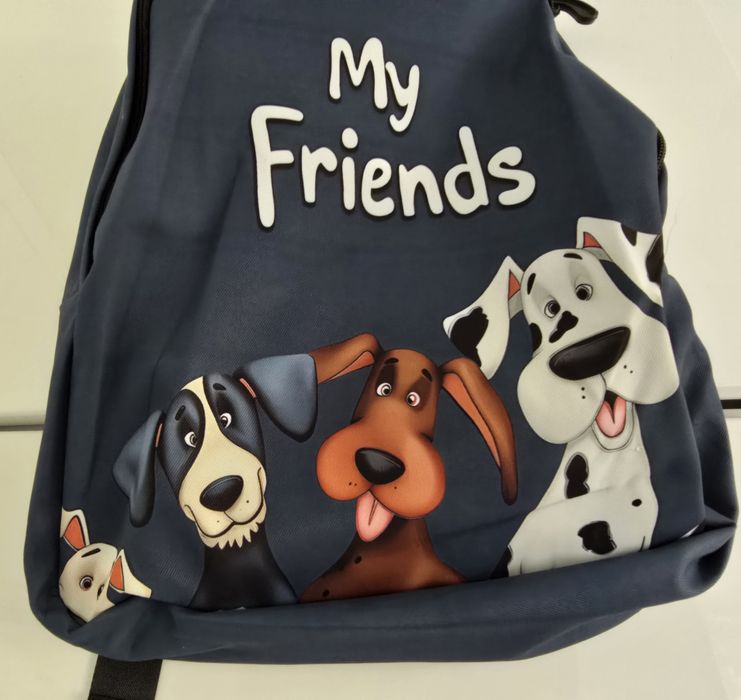 Piekny plecak my friends psy duży Dzień Dziecka