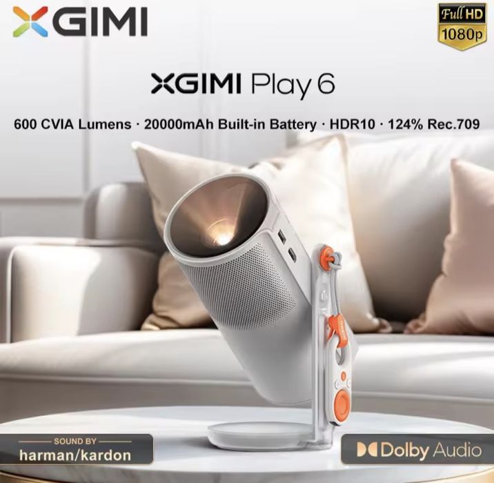Портативний Full HD проектор Xgimi Play 6