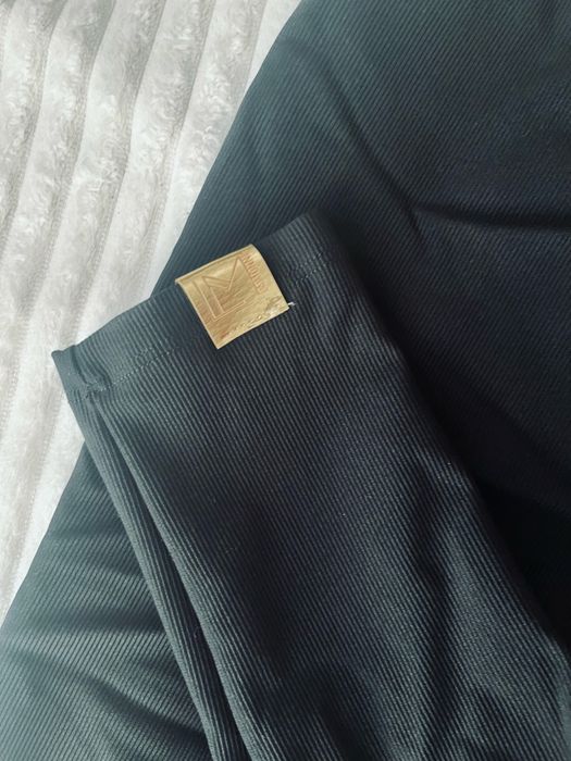 Legginsy prążek La Monne wysoki stan M