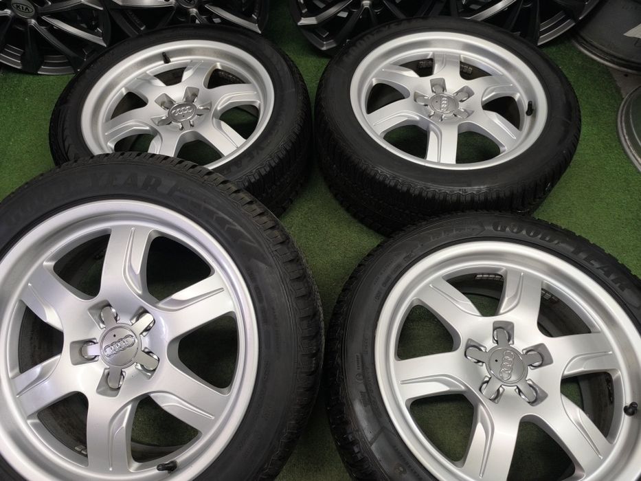 Koła 17" felgi 5x112 et28 opony 225/50/17 Audi a5 a4 b6 b7 b8 a6 c6 c7