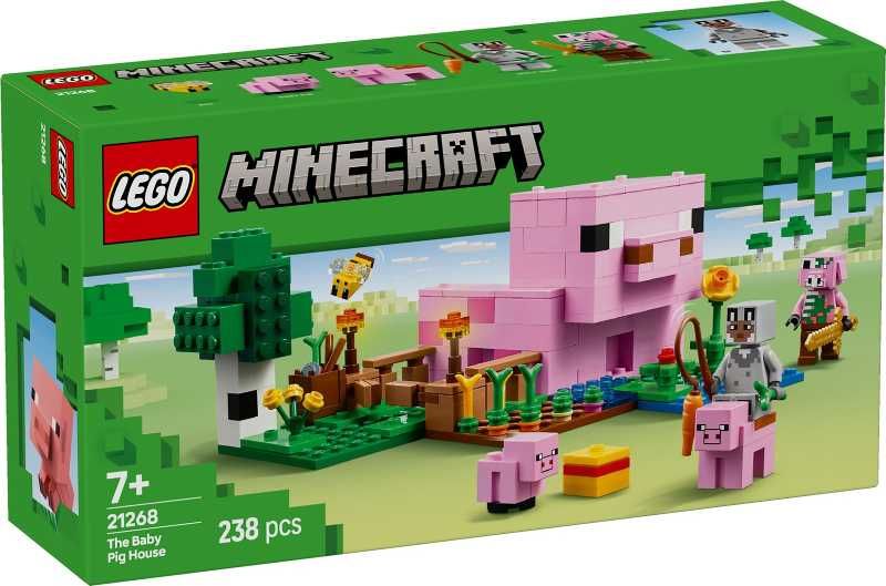 Lego 21268 Minecraft The Baby Pig House