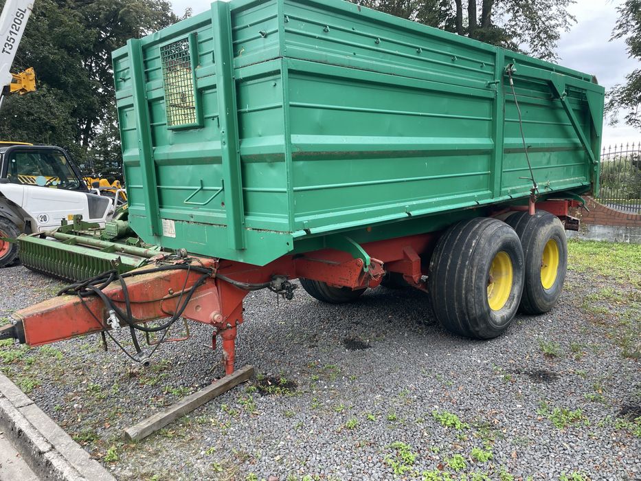 Przyczepa Tandem 18 ton DMC Zarejestrowana rolnicza