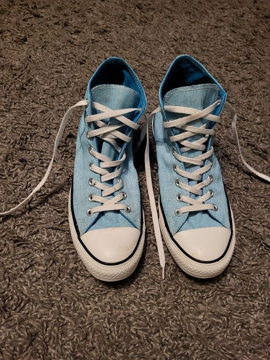 Wysokie trampki converse