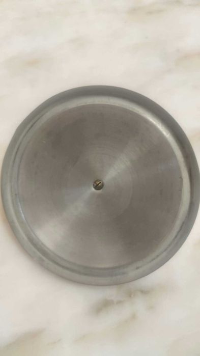 Conjunto de fondue em cobre estanhado com cabo em porcelana - completo