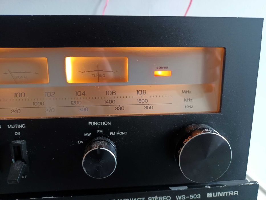 Unitra WS 503 + Tuner Ekspert 1640 { Sanyo 611 LU} Sprawne