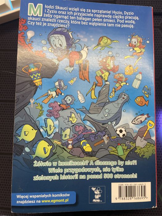 Kaczor Donald komiks Gigant Mamut Tom 44 2025 Archipelag Żółwi