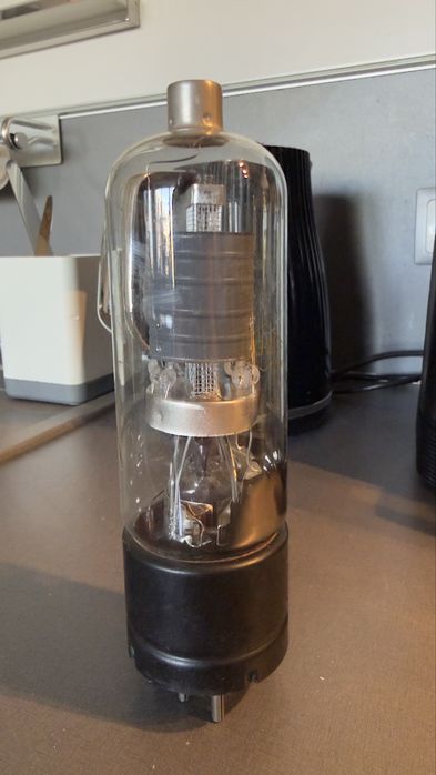 GKE-100 x 1 szt. - lampa generatorowa krótkofalowa - rzadka radziecka tetroda nadawcza