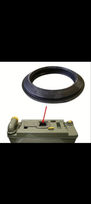 Borracha NOVA para.cassete da sanita c200