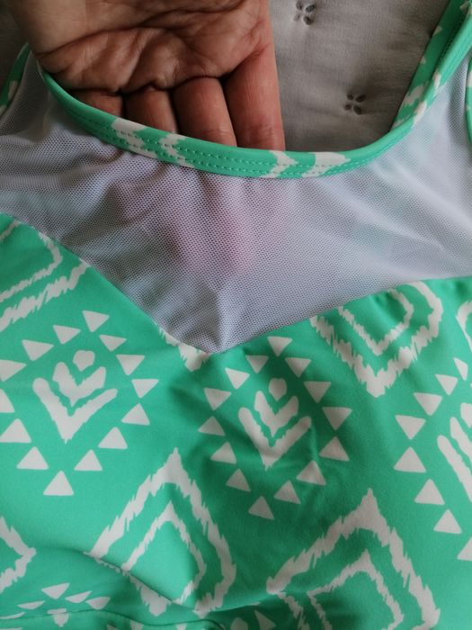 Strój kąpielowy jednoczęściowy bonprix