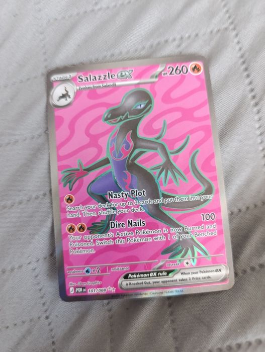 Karta pokemon salazzle ex