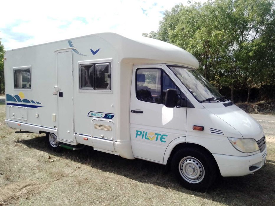 Autocaravana Mercedes Sprinter Pilote, 316 CDI, 156CV, 2002 com A/C