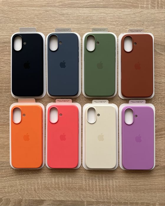 Чохол iPhone 17 | 17 Pro | Max Apple Silicone Case MagSafe з кнопкою + Animation