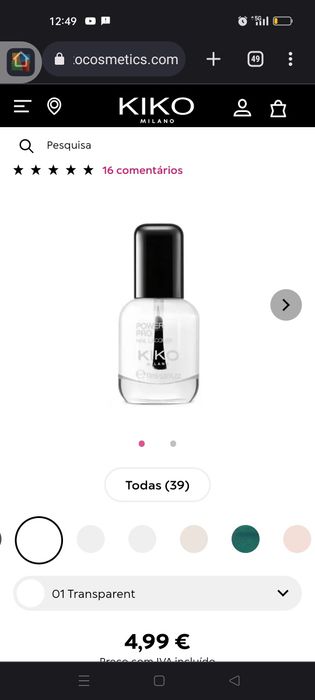 Vernizes da kiko
