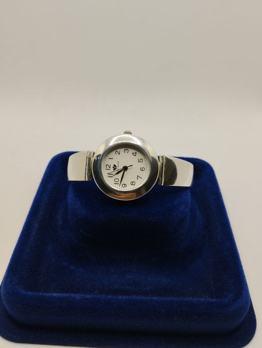 Srebrny damski zegarek, na baterie, próba 925