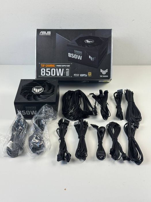 Блок живлення ASUS TUF Gaming 850W Gold (ATX, 850 Вт, 80 PLUS Gold, повністю модульний) (90YE00S2-B0NA00)