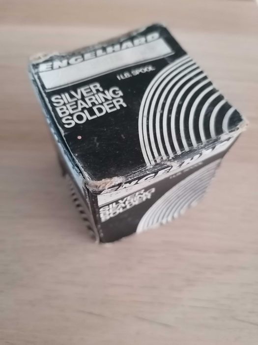 Bobina de solda SILVABRITE Engelhard – 472g – 4% prata