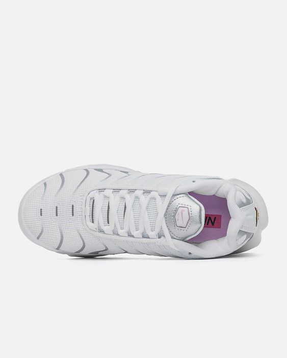 Женские кроссовки Nike Air Max Tn Plus White Grey Pink. 36-40