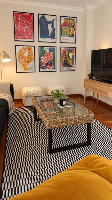 Mesa IKEA SOLLERÖN Tampo em Vidro Temperado