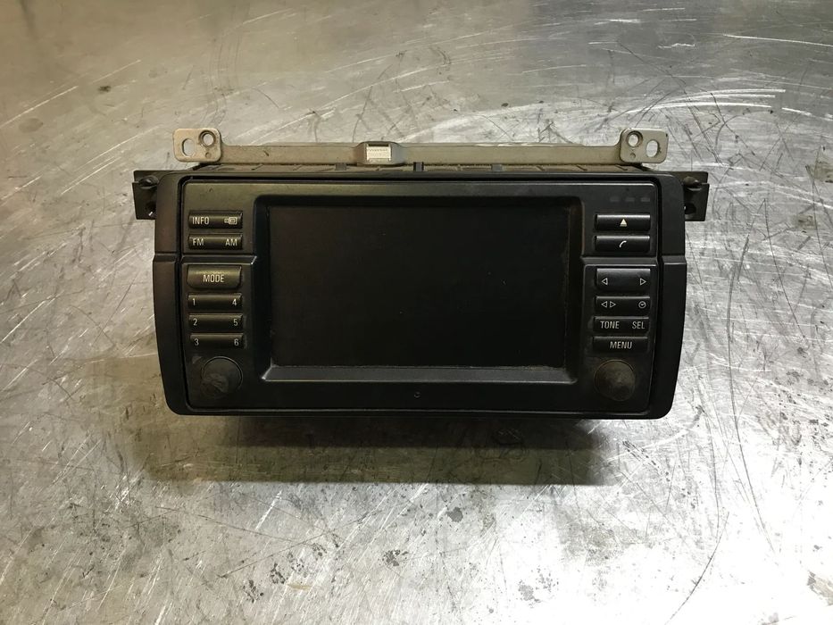 AUTO RADIO 2DIN NAVEGAÇÃO ORIGINAL BMW E46 SERIE 3 320 6552-6923871
