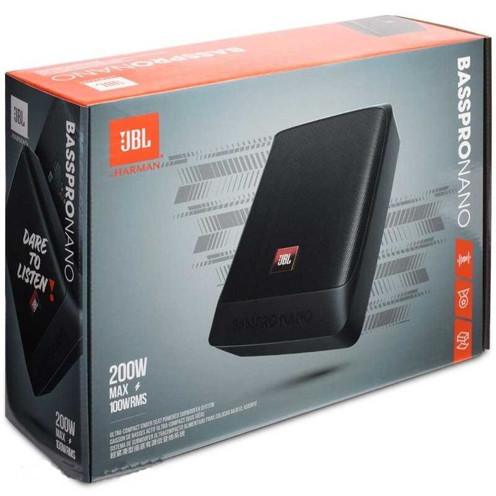 JBL BassPro Nano активний автосабвуфер Новий в наявності