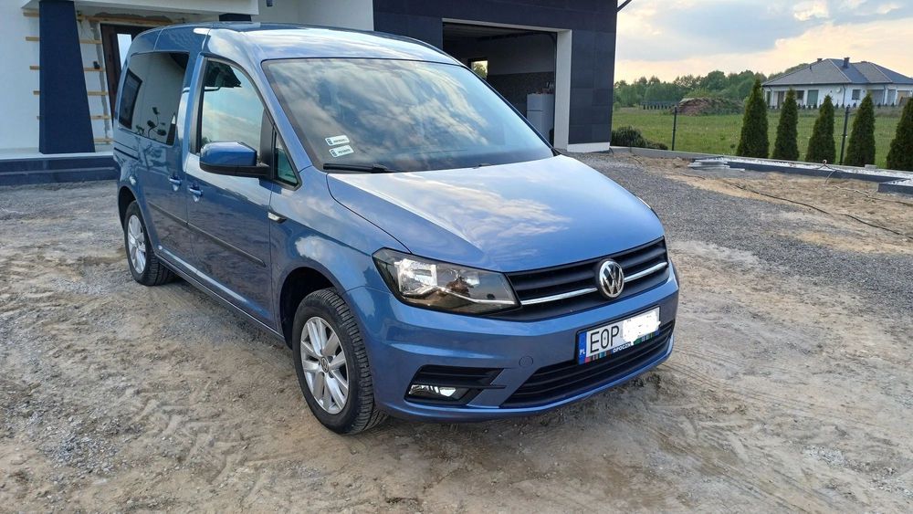 Volkswagen Caddy VOLKSWAGEN CADDY 2.0TDI, Salon Polska, niski przebieg