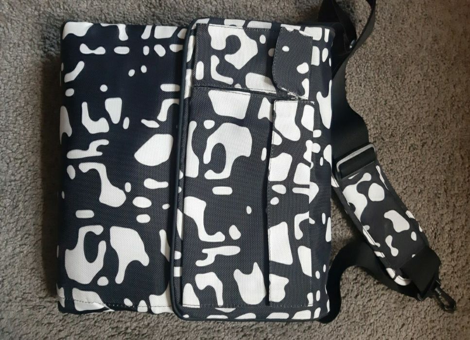 Nowa torba dla mamy przewijak dla dziecka Ikea czarno biala