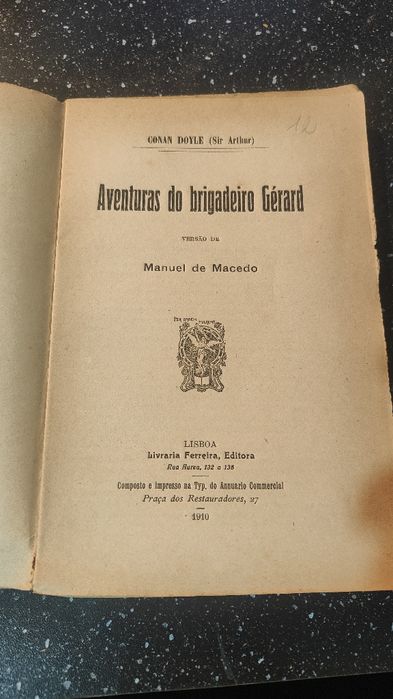 Livro-Ref: PART-1 - Conan Doyle - Aventuras do brigadeiro Gérard