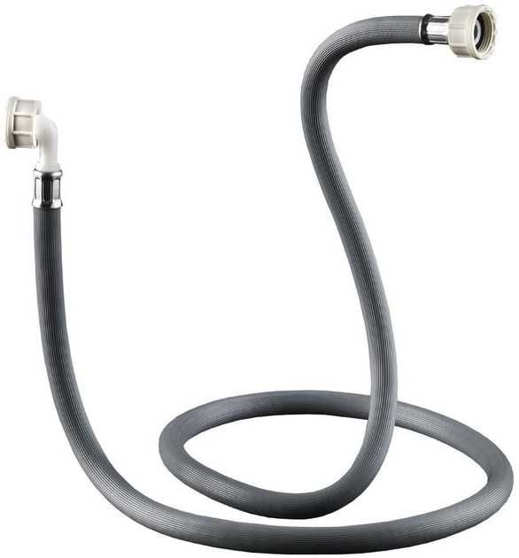 Шланг заливной для стиральной машины LG 1,3м (+ крепление). Оригинал.