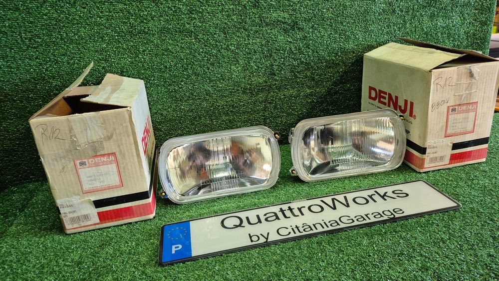 Par Otica Farol Esquerdo Direito Renault 12 R12 1973 em diante Ref. 0870-030600 NOVO