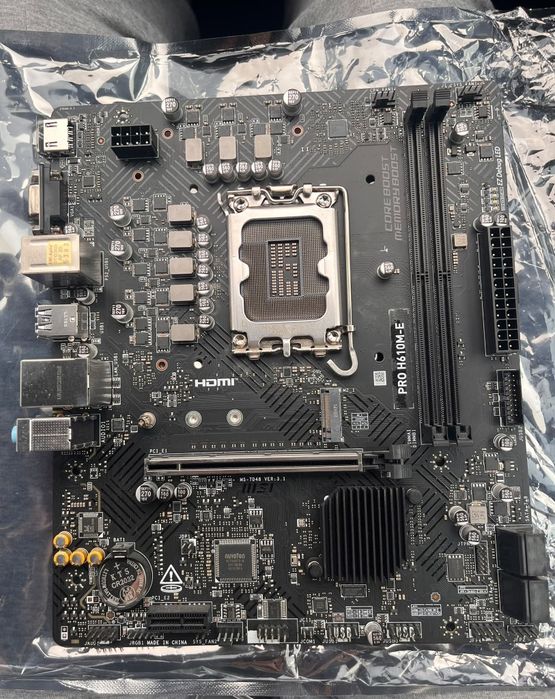 MSI PRO H610M-E DDR5 – Motherboard LGA1700