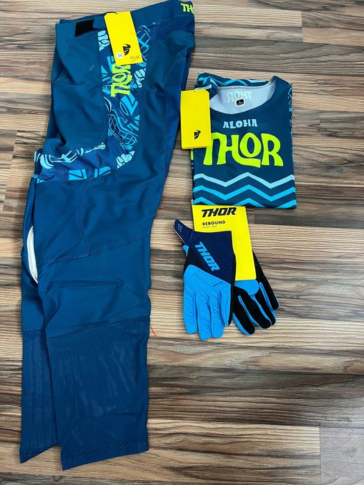 Strój Thor Prime mx (Aloha Blue)(cross,quad,enduro,mtb,dh)