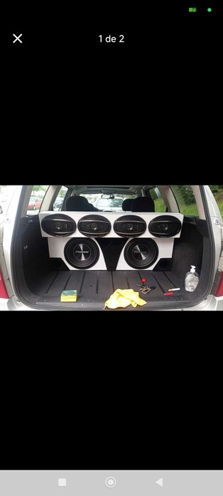 Som automotivo 1600rms