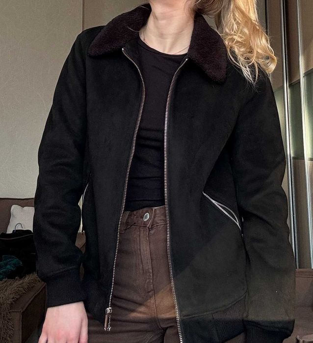 Кофта тепла чорна розмір М