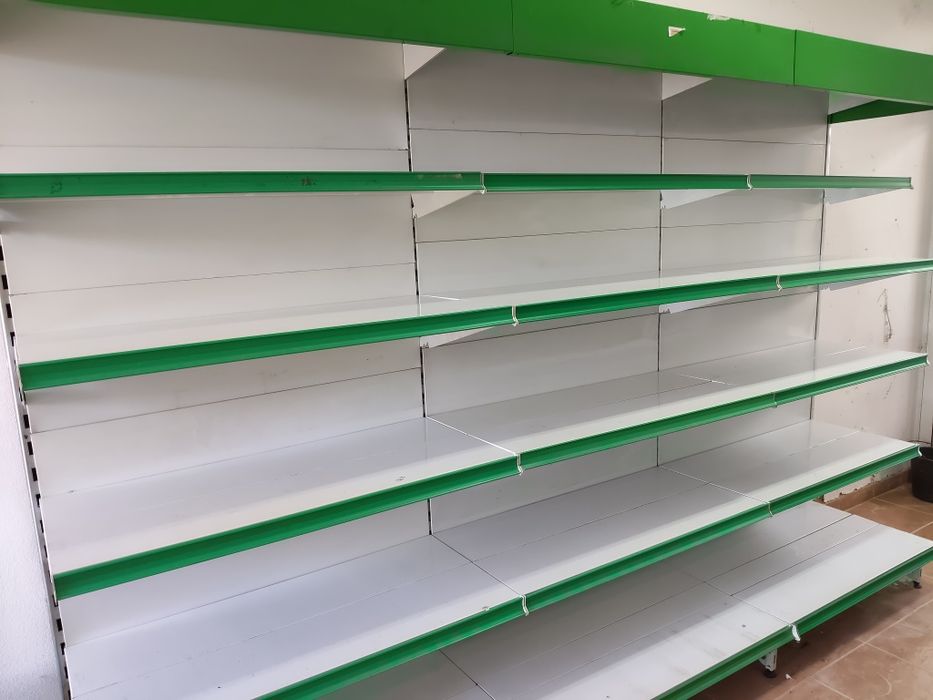 Estantes Metálicas de Supermercado / Gôndola Comercial (200x98cm)