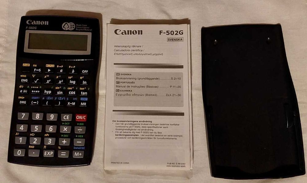 Calculadoras científicas