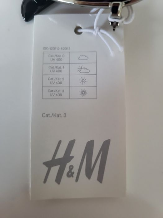 NOWE! 47 sztuk! - Okulary przeciwsłoneczne H&M – aviatory
