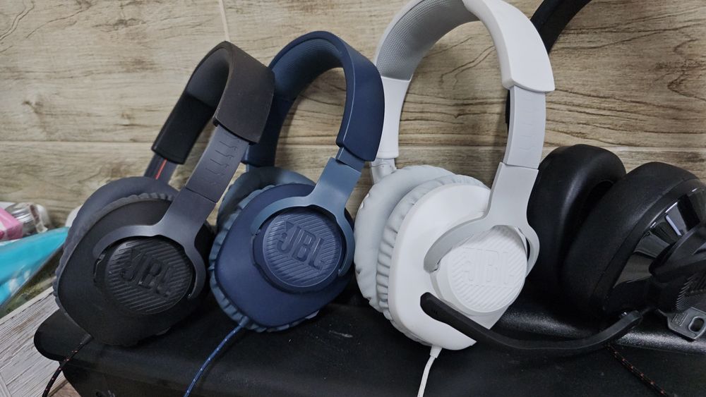Słuchawki nauszne JBL quantum 100, 200, 300