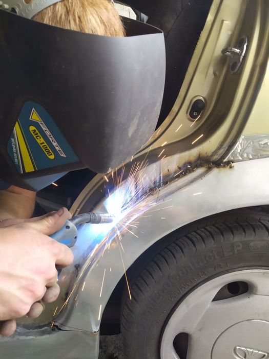 Сварочные работы. Сварка авто. Замена порогов. Замена арок. Сварка ...