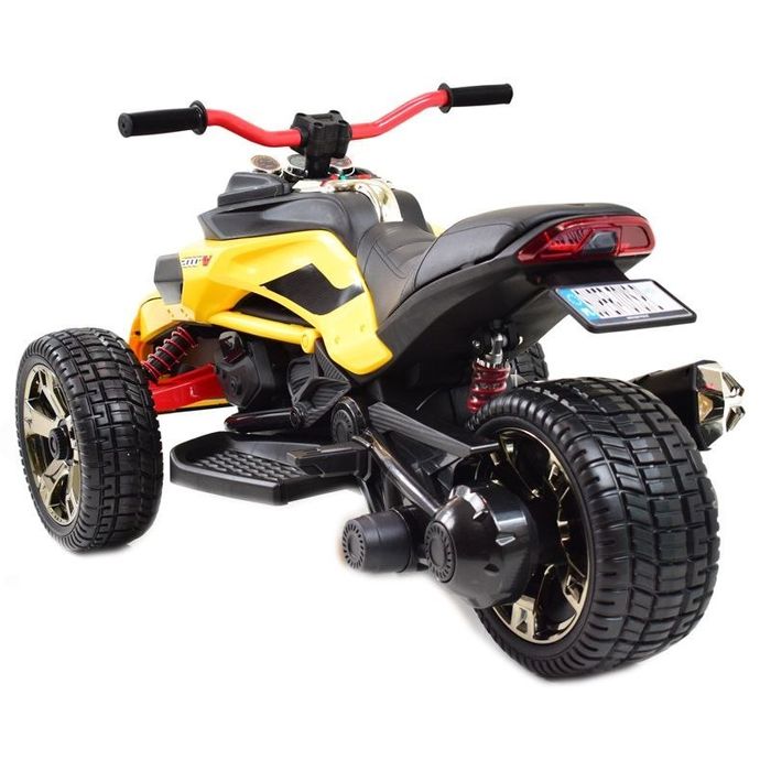 Mega Mocny Motor 3 Kołowy Land 33, Amortyzatory, Miękkie Koła/Xb3118