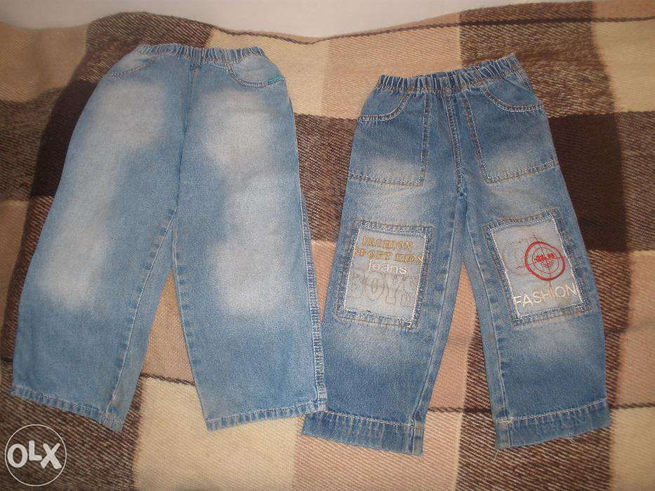 Джинсы на мальчика, рост 116-122 см