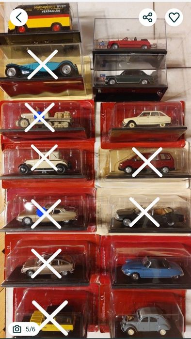 Atlas Citroen DS 19 i inne francuskie Berliet, Simca, Renault [