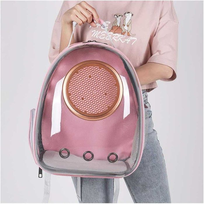 Mochila transparente transportar gatos vários animais PORTES GRÁTIS