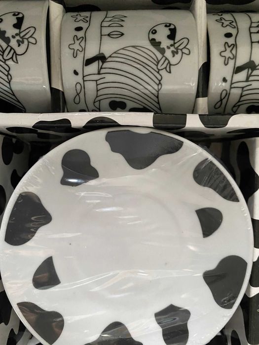 Cow-Themed Coffee Service Set424444632709222401